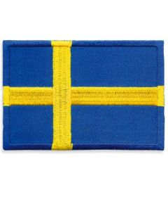 Broderad Svensk Flagga