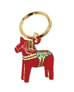 Nyckelring Dalahäst