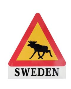 Stickers Dekal Älg Sweden Klistermärken