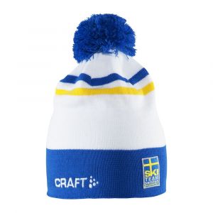 Mössa Vit Craft Ski Team Sweden