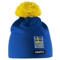 Mössa Blå Craft Ski Team Sweden