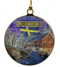 Juldekoration Sverige Vinter