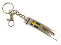 Nyckelring/Flasköppnare SWEDEN